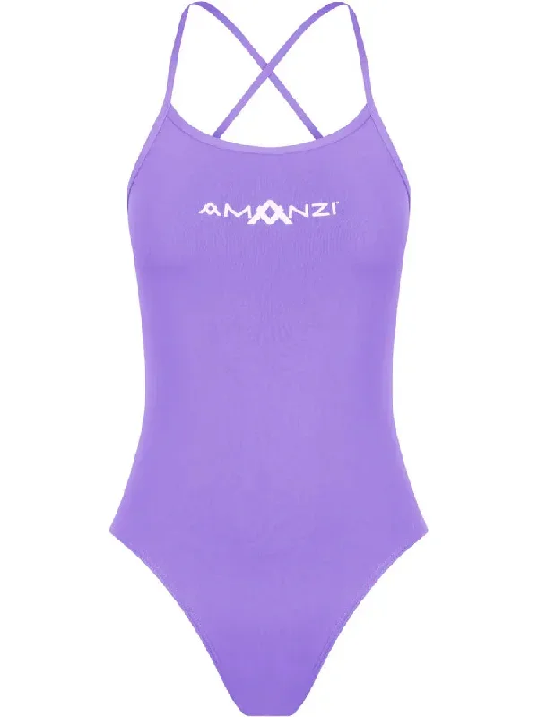 Amanzi - Women's Swimsuit Tie Back Iris