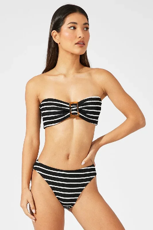 black-stripe-textured-bandeau-bikini-set-bw0057a-51b-1