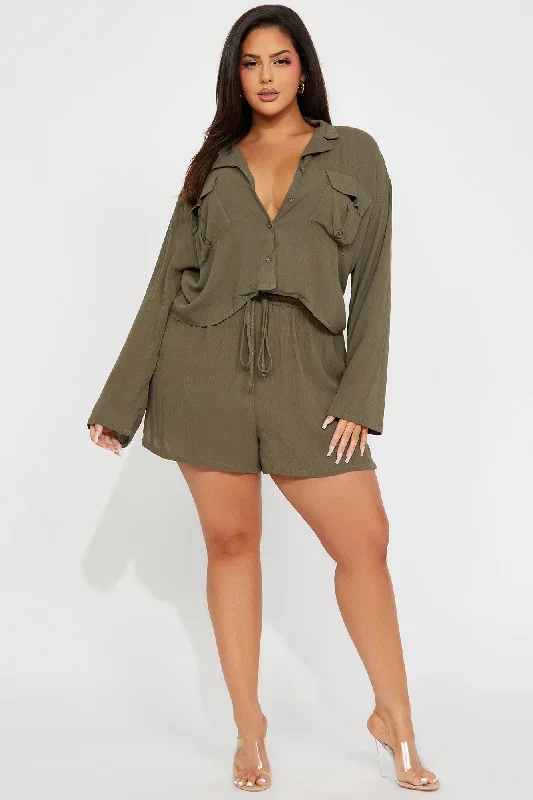 breezy-paradise-linen-pocket-cover-up-shorts-set-olive