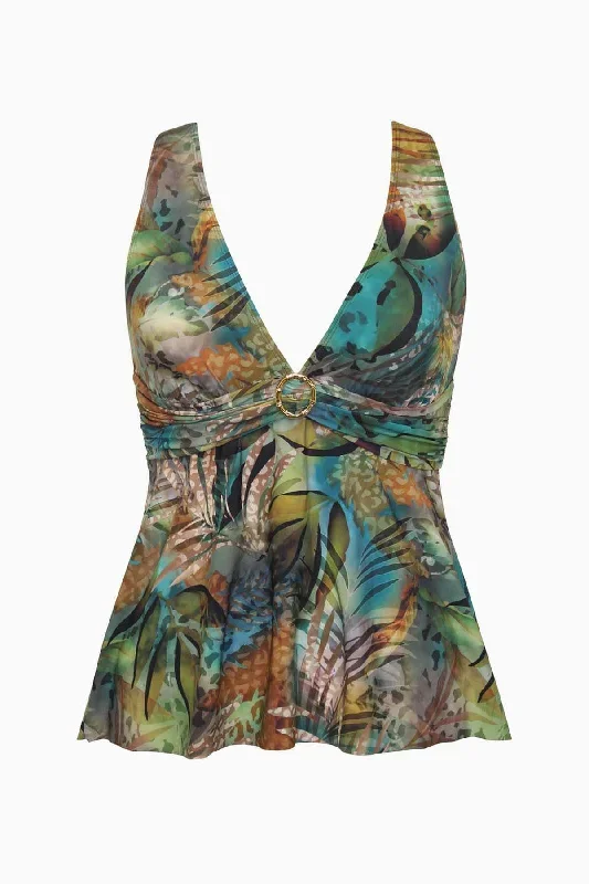 Cameroon Camellia Tankini Set