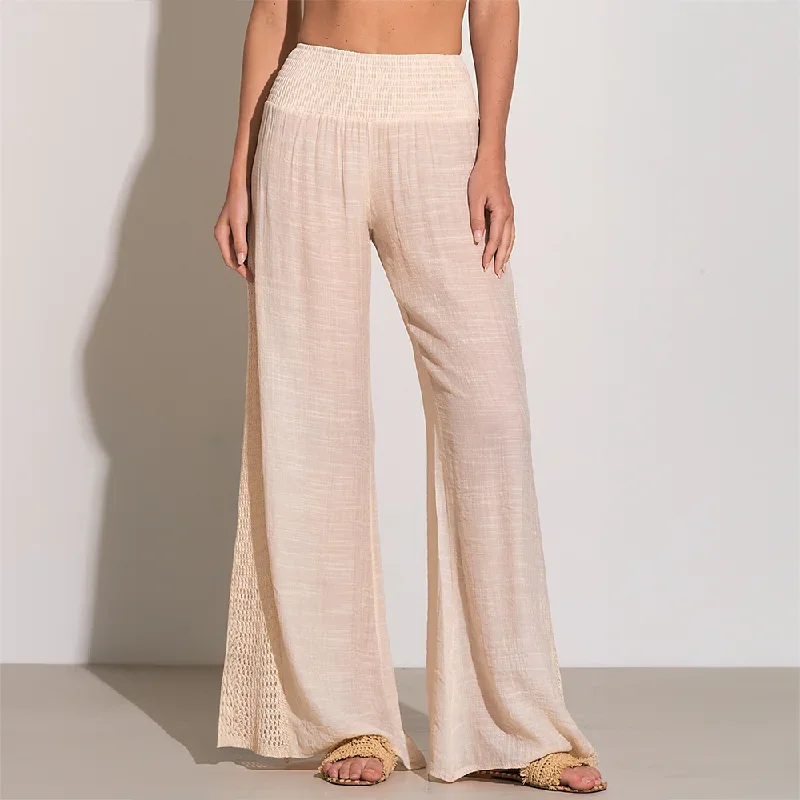 Elan Crochet Panel Pant