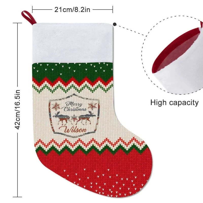 custom-name-elk-christmas-stocking