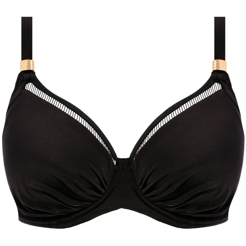 East Hampton Full Cup Bikini Top Black - Fantasie Swim