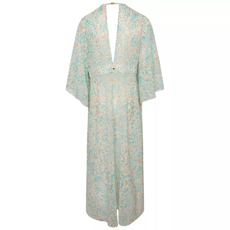 freya-open-front-maxi-kaftan-snake-print