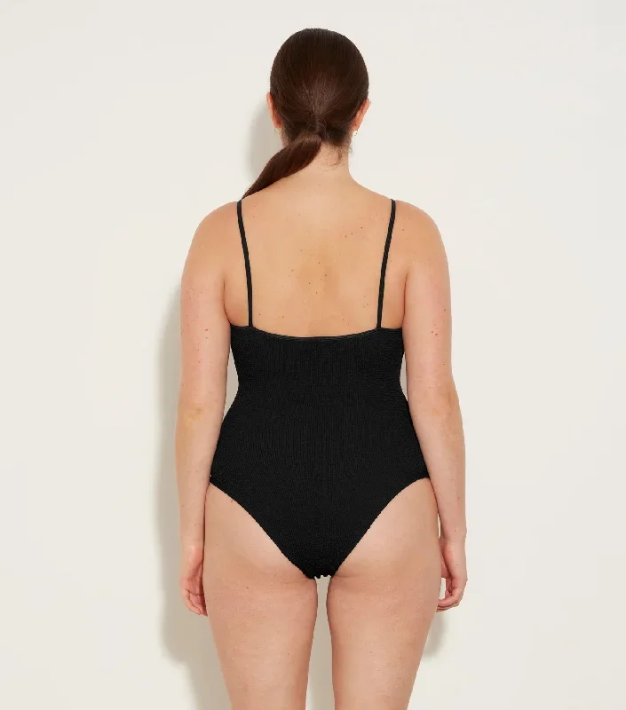 hunza-g-pamela-scoop-neck-one-piece-black