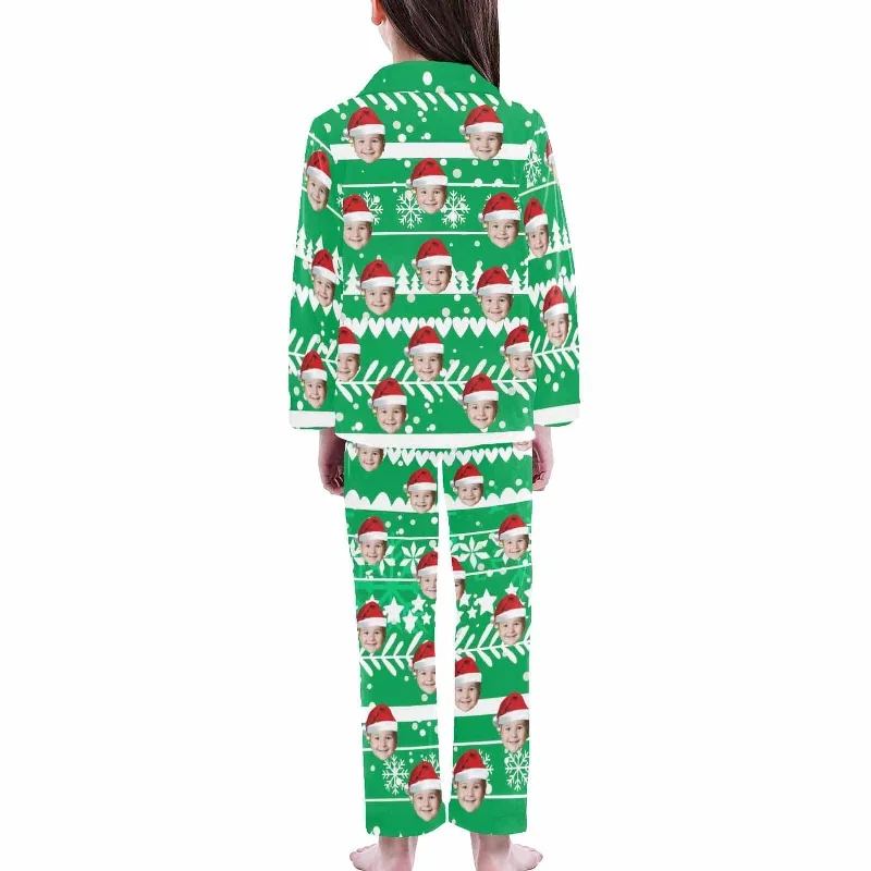 kids-pajamas-custom-face-sleepwear-personalized-christmas-pajama-set