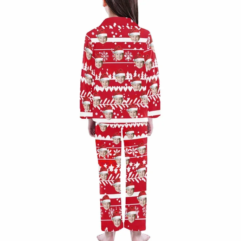 kids-pajamas-custom-face-sleepwear-personalized-christmas-pajama-set