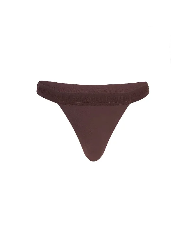 Logo Swim Thong