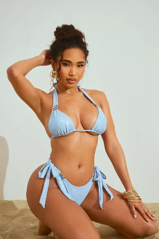 Magic Hour Crystal 2 Piece Bikini - Blue