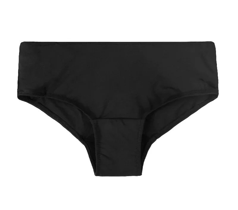 Period Swim Bottom | Black Sea | Plus Size Collection