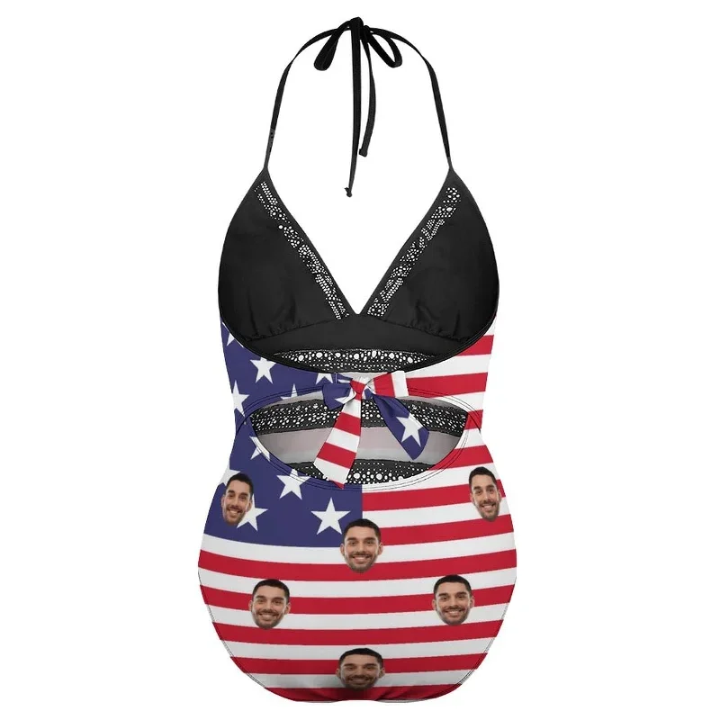 plus-size-swimsuit-custom-face-american-flag-personalized-one-piece-bathing-suit