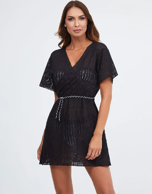 Portofino Mini Dress - Black