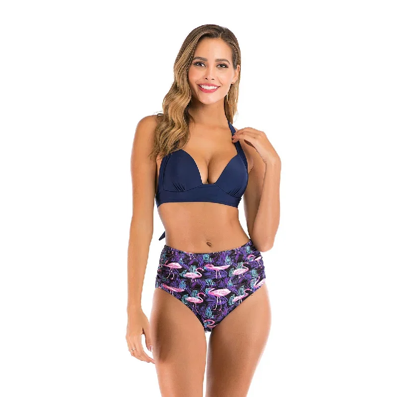 printed-high-waist-split-swimsuit