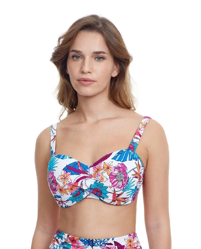 Profile By Gottex Bohemian Gypsy D-Cup Underwire Push Up Bikini Top