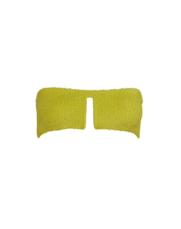 Scales Sandy Bandeau Top (exchange only) - Wasabi