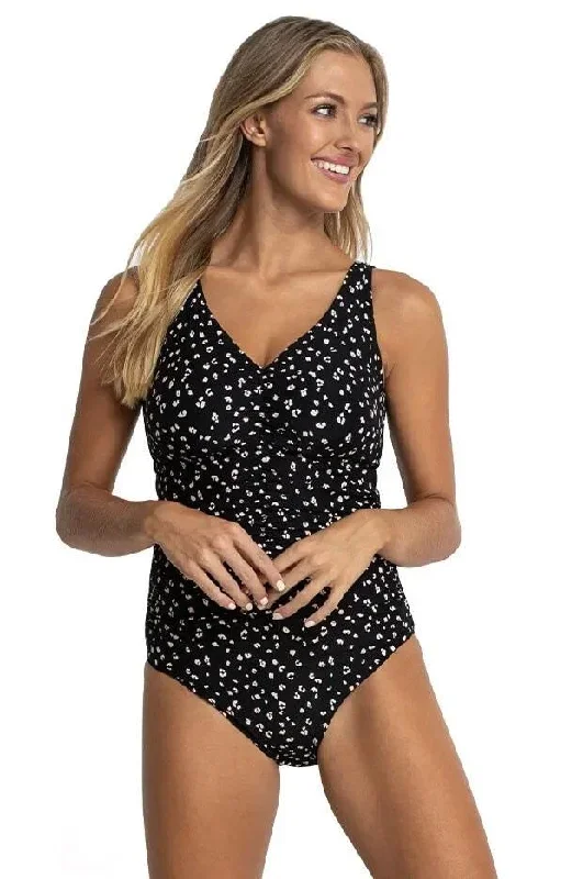 Sunseeker SS51494FG Cheetah F/G Ruched One Piece Black