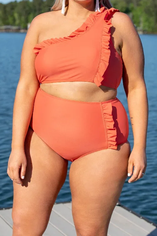 swimming-at-sunrise-swim-top-hot-coral