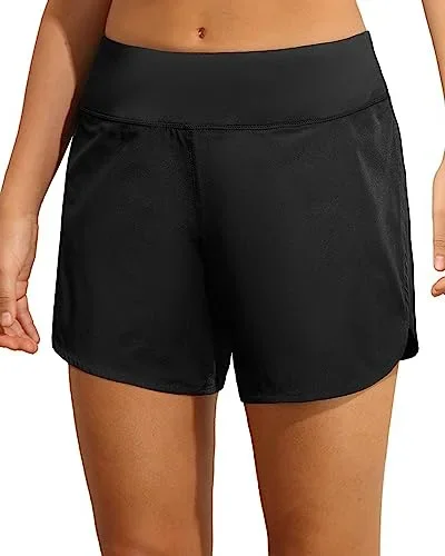 Wide Knit Waistband Shorts For Women