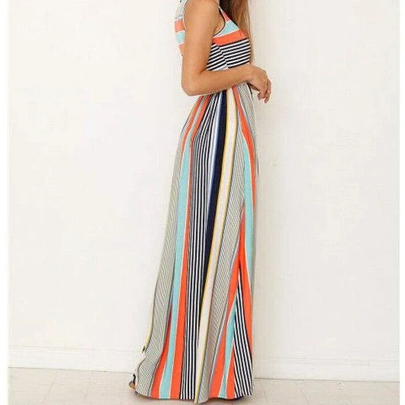 women-ladies-boho-stripe-bodycon-sleeveless-maxi-dress-pocket-high-waist-summer-beach