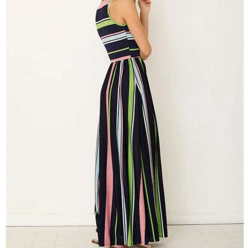 women-ladies-boho-stripe-bodycon-sleeveless-maxi-dress-pocket-high-waist-summer-beach