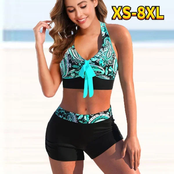 womens-flower-swimming-suit-bikini-set-fantastic-women-striped-swimsuit-swimwear-beachwear-bathing-suit-two-pieces-floral-tankini-top-boyshorts-swimming-wear-beachwear-bikinis-plus-size-xs-8xl