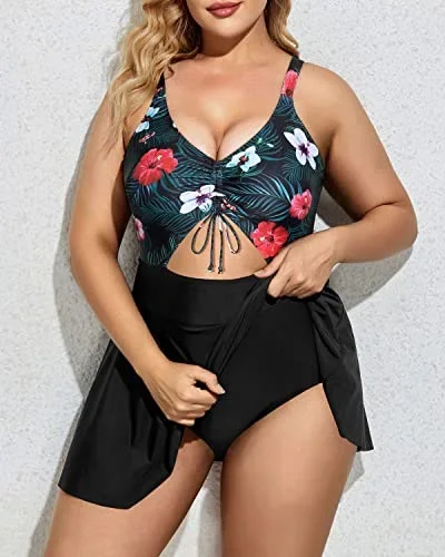 black floral